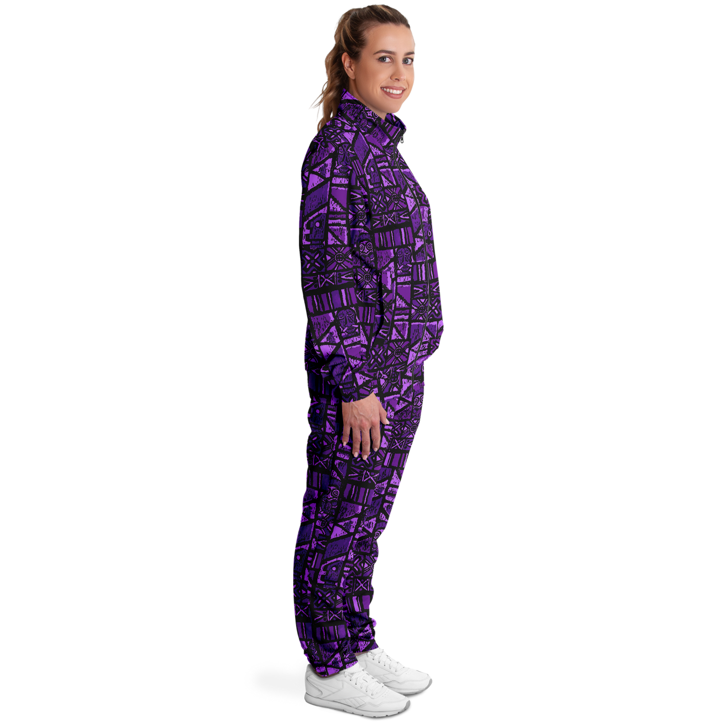 The Aloha Tracksuit – Shelter Island Tapa: Passion Flower