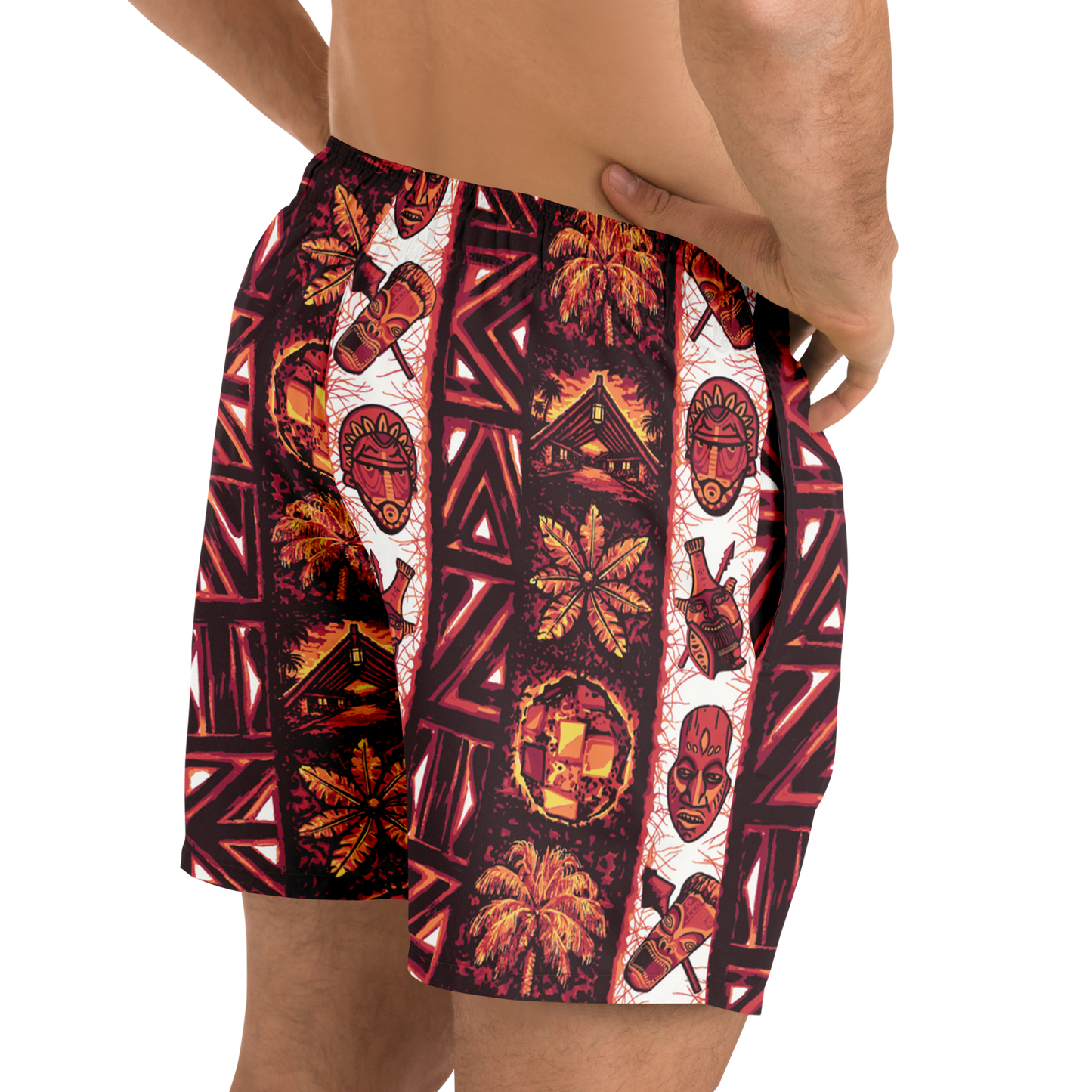 Swim Trunks – Caliente: Red