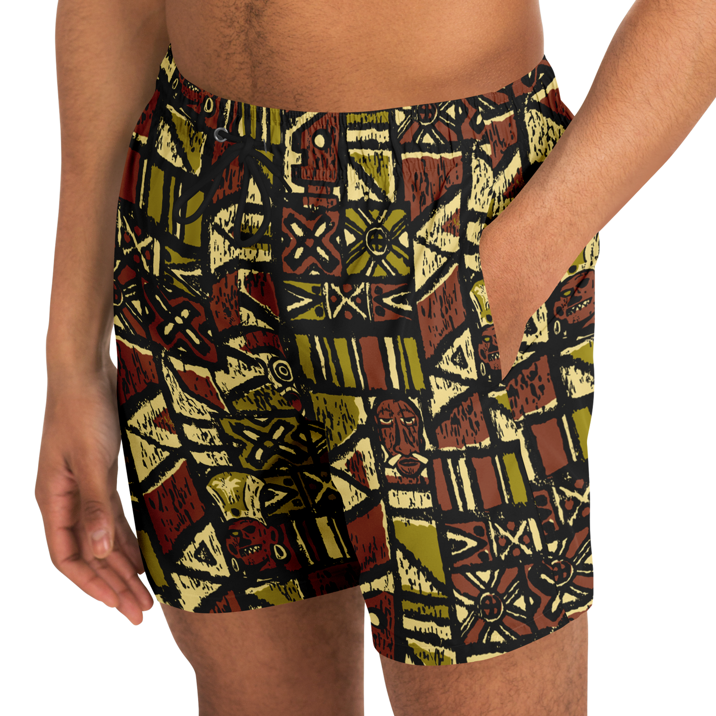 Swim Trunks – Shelter Island Tapa: Jungle Trail