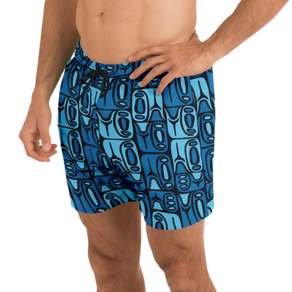 Swim Trunks – Circa70: DKBlue+LtBlue