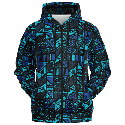 The Aloha Hoodie – OG Tapa: Midnight Lagoon