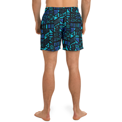 Swim Trunks – Shelter Island Tapa: Midnight Lagoon