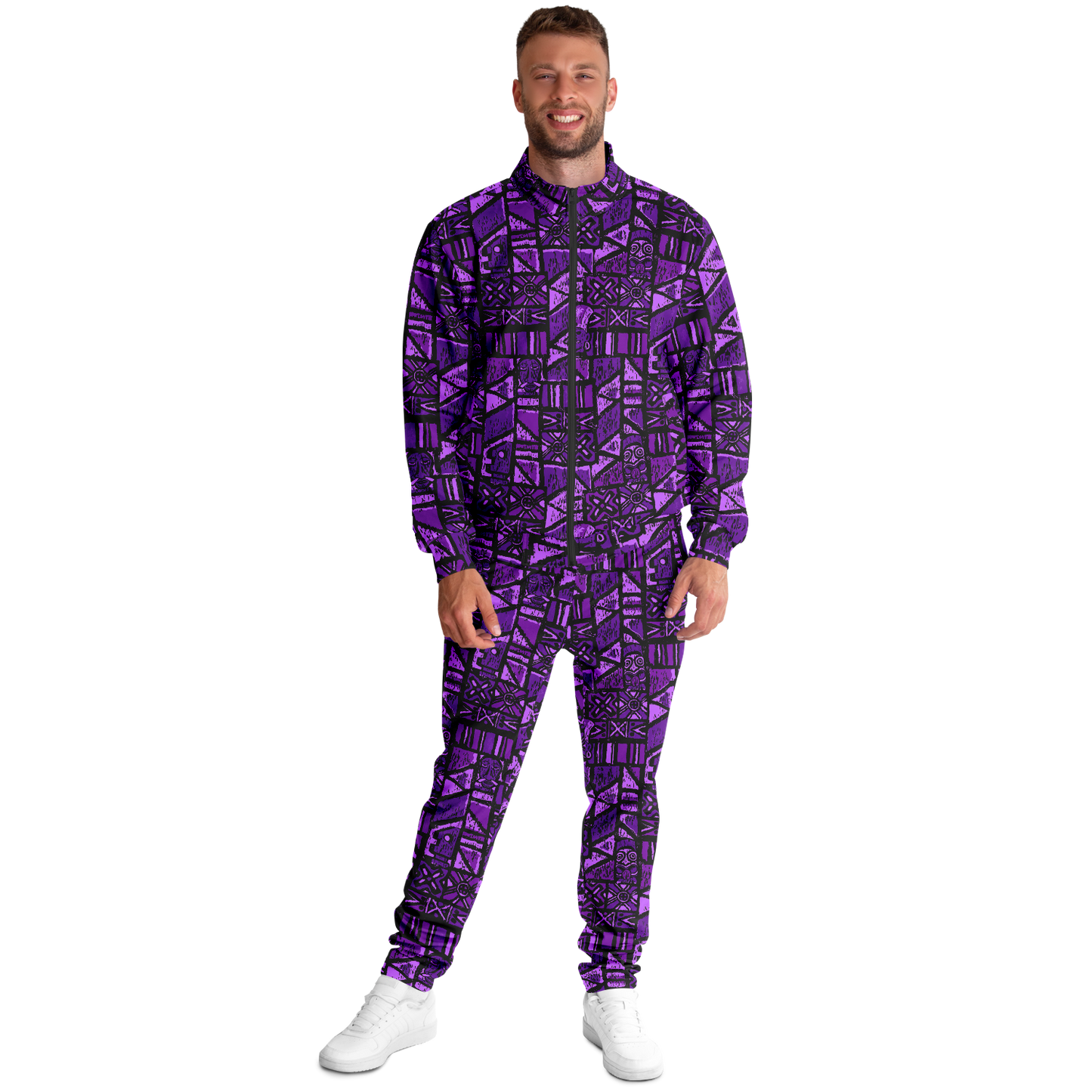 The Aloha Tracksuit – Shelter Island Tapa: Passion Flower