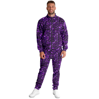 The Aloha Tracksuit – Shelter Island Tapa: Passion Flower