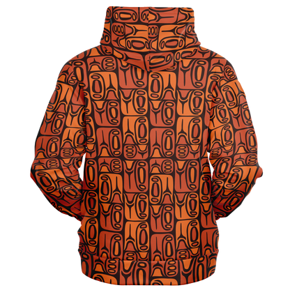 The Aloha Hoodie – Circa70: DkOrange+LtOrange