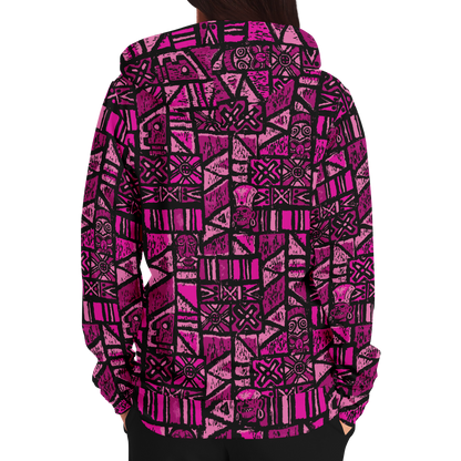 The Aloha Hoodie – Shelter Island Tapa: Dragon Fruit