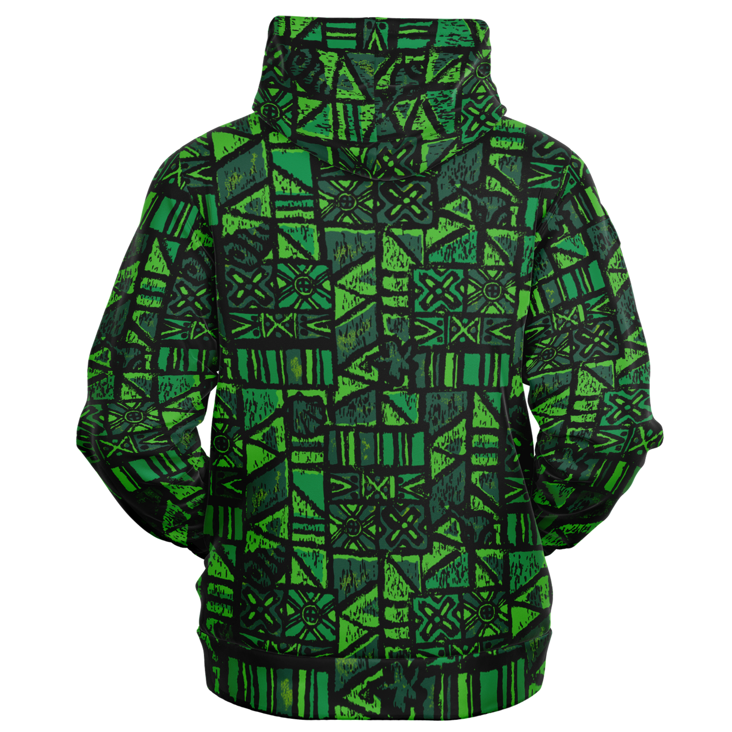 The Aloha Hoodie – OG Tapa: Fern Grotto