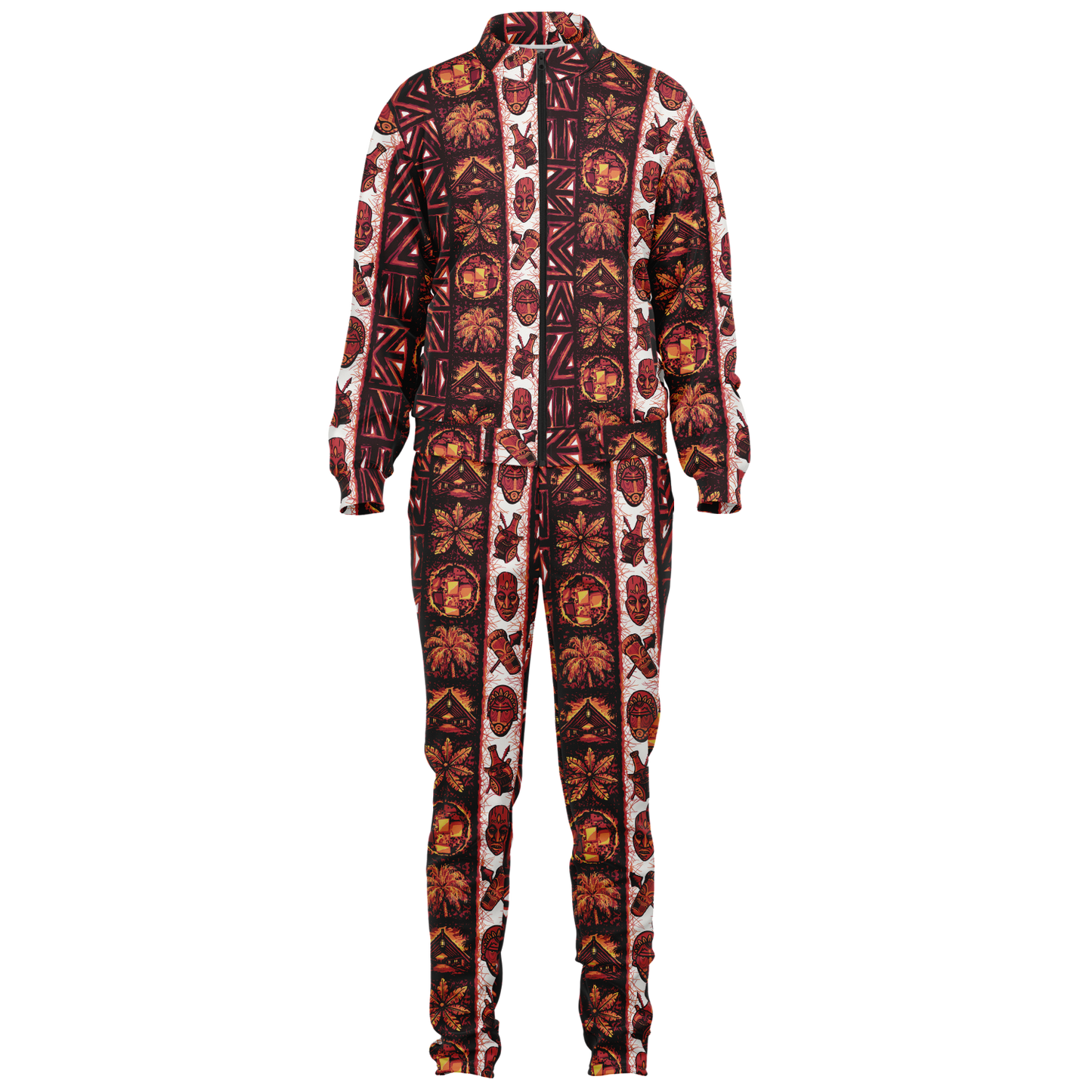 The Aloha Tracksuit – Caliente: Red