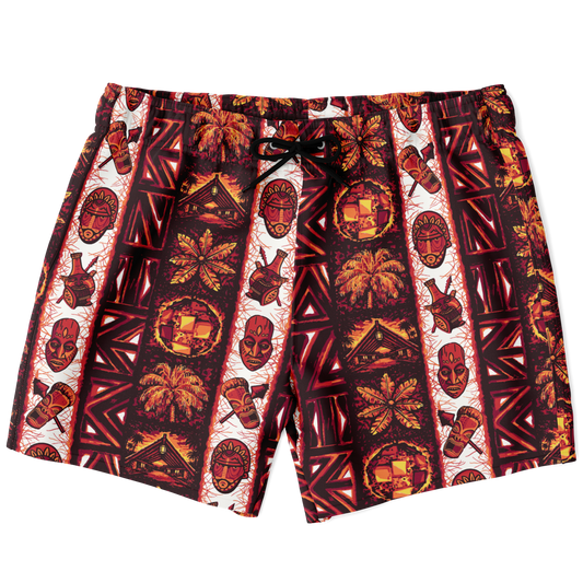 Swim Trunks – Caliente: Red