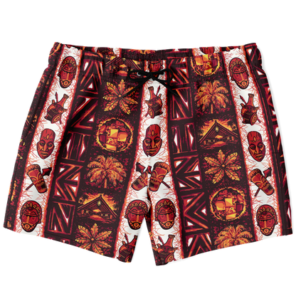 Swim Trunks – Caliente: Red