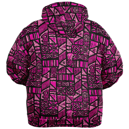The Aloha Hoodie - PLUS-SIZE – Shelter Island Tapa: Dragon Fruit