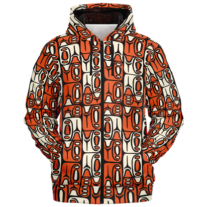 The Aloha Hoodie – Circa70: Orange+White