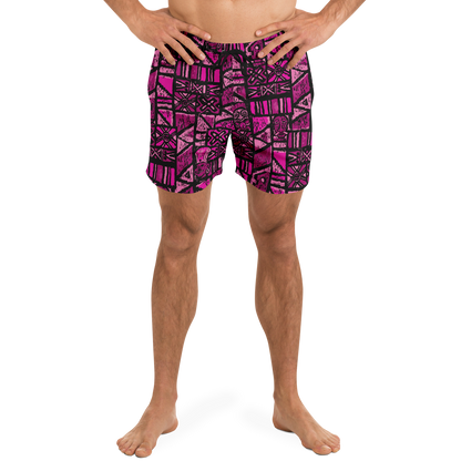 Swim Trunks – Shelter Island Tapa: Dragon Fruit