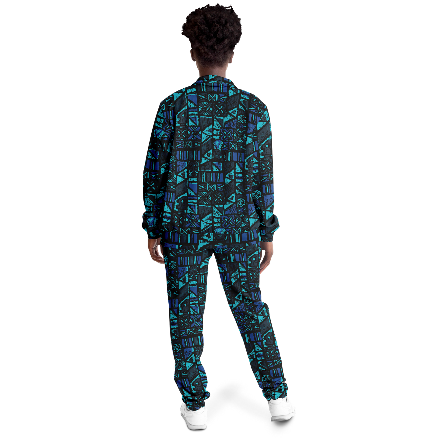 The Aloha Tracksuit – Shelter Island Tapa: Midnight Lagoon