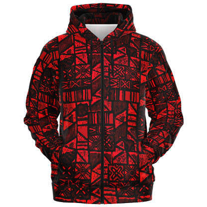 The Aloha Hoodie – OG Tapa: Lava Flow
