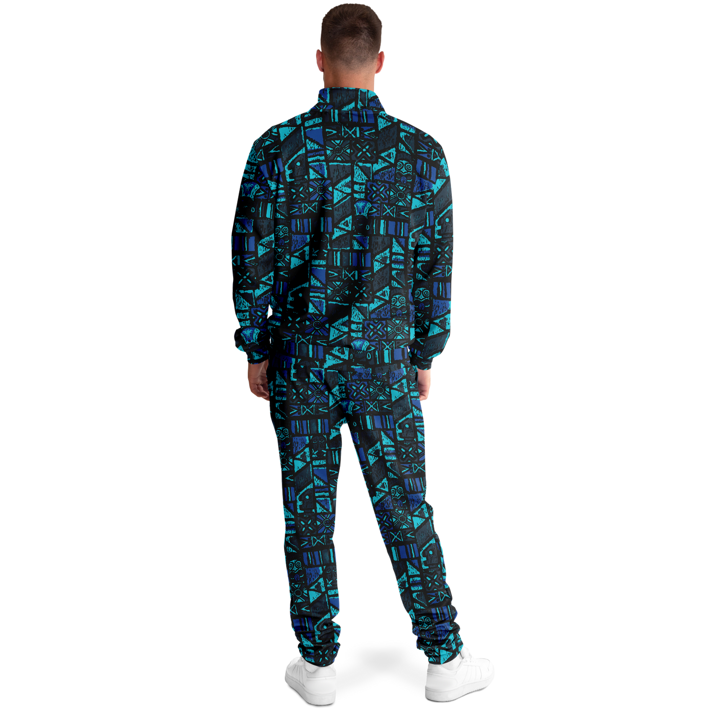 The Aloha Tracksuit – Shelter Island Tapa: Midnight Lagoon