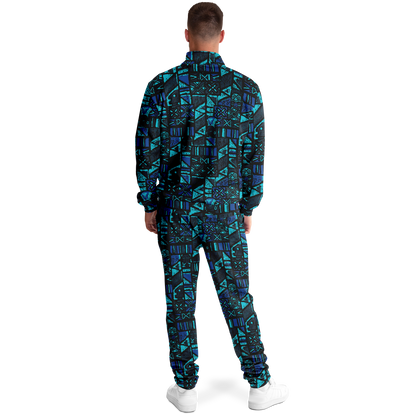 The Aloha Tracksuit – Shelter Island Tapa: Midnight Lagoon