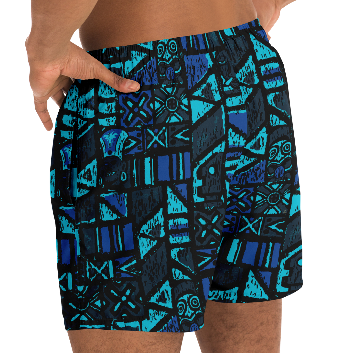Swim Trunks – Shelter Island Tapa: Midnight Lagoon