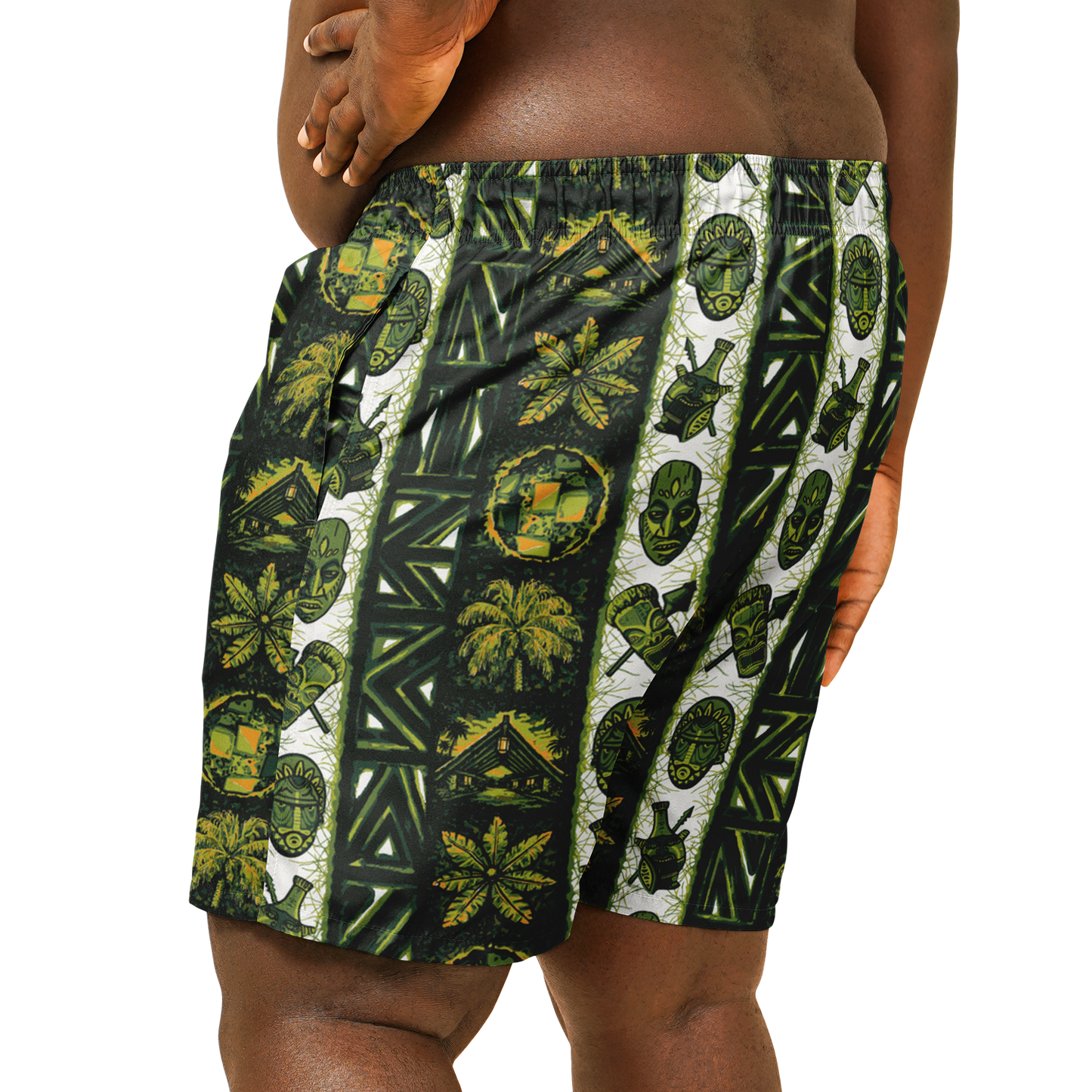 Swim Trunks – PLUS SIZE– Caliente: Green