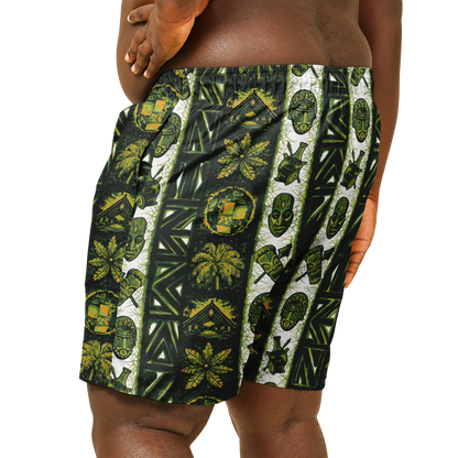 Swim Trunks – PLUS SIZE– Caliente: Green