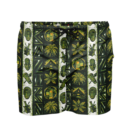 Swim Trunks – PLUS SIZE– Caliente: Green