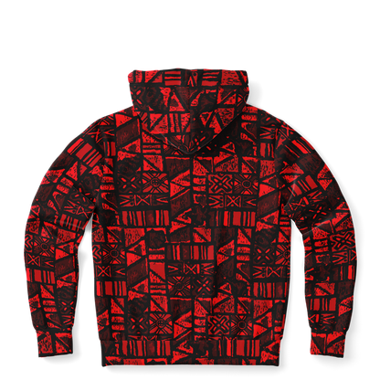 The Aloha Hoodie – OG Tapa: Lava Flow