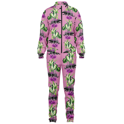 The Aloha Tracksuit – Jungle Cat: Pink+Black