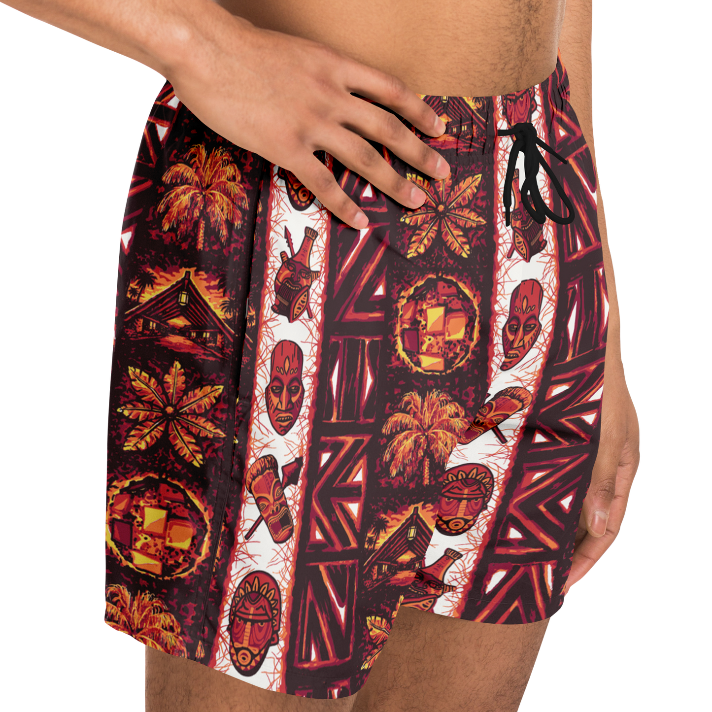Swim Trunks – Caliente: Red