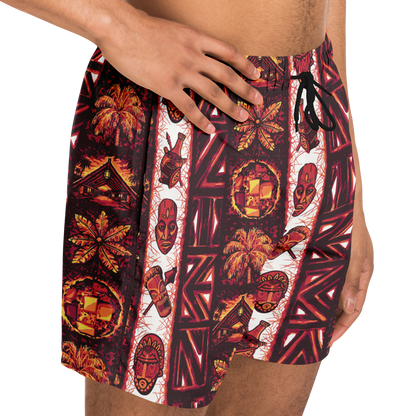 Swim Trunks – Caliente: Red