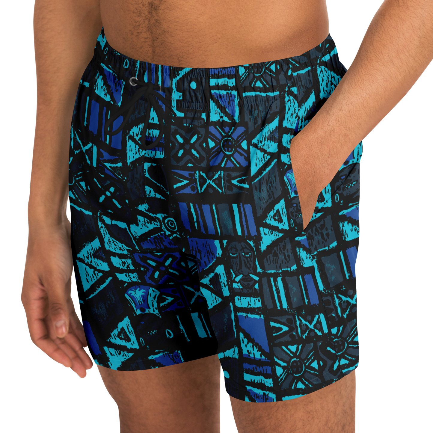 Swim Trunks – Shelter Island Tapa: Midnight Lagoon