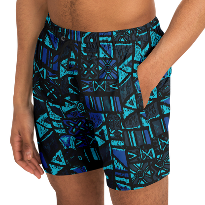 Swim Trunks – Shelter Island Tapa: Midnight Lagoon