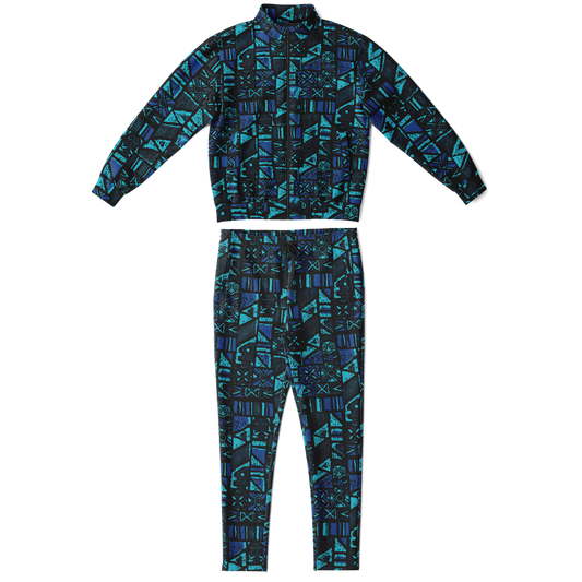 The Aloha Tracksuit – Shelter Island Tapa: Midnight Lagoon