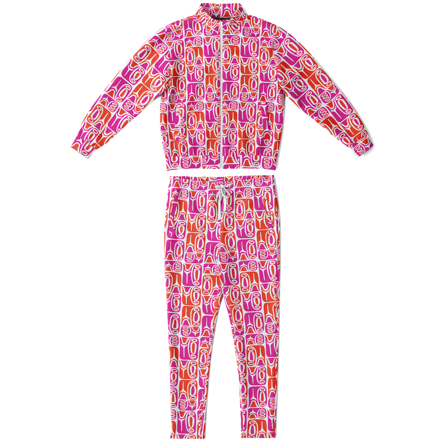 The Aloha Tracksuit – Circa70: Pink+Orange+White