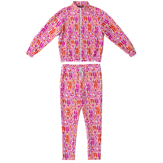The Aloha Tracksuit – Circa70: Pink+Orange+White