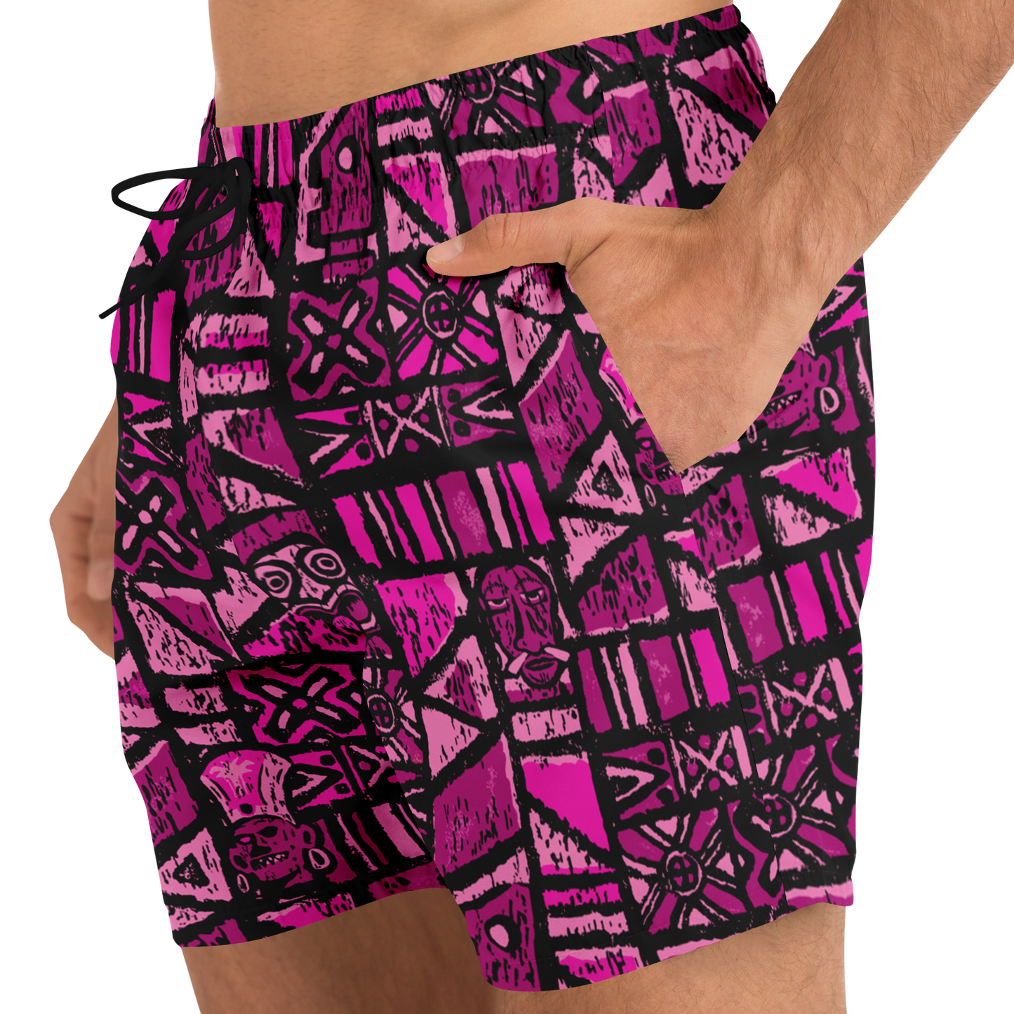 Swim Trunks – Shelter Island Tapa: Dragon Fruit