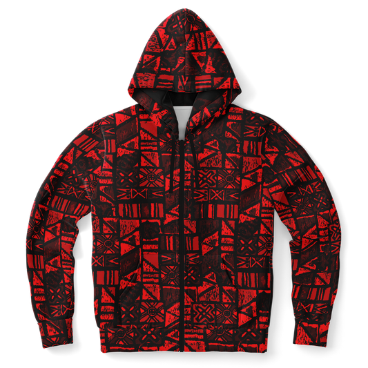 The Aloha Hoodie – OG Tapa: Lava Flow