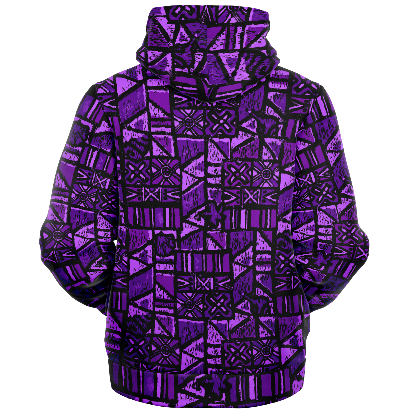 The Aloha Sherpa-Lined Hoodie – OG Tapa: Passion Flower