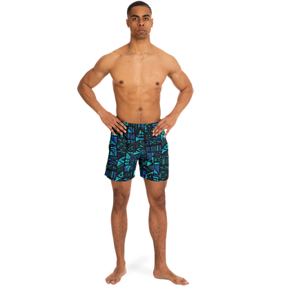 Swim Trunks – Shelter Island Tapa: Midnight Lagoon