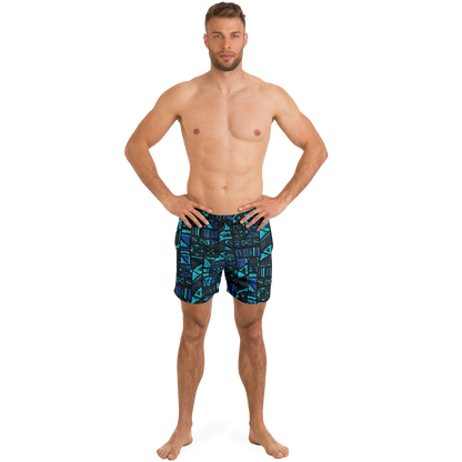 Swim Trunks – Shelter Island Tapa: Midnight Lagoon