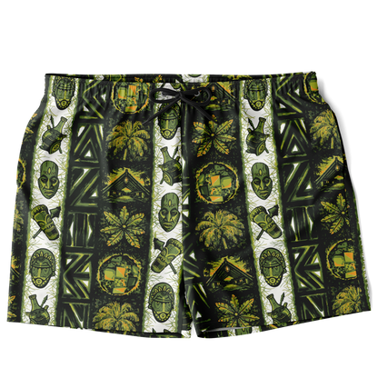Swim Trunks – PLUS SIZE– Caliente: Green